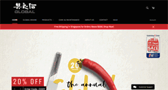 Desktop Screenshot of globalknives.com.sg